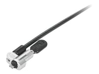 Kensington Nanosaver Masterkey Cable Lock - Sikkerhetskabellås - Svart - 1.8 M - For Thinkcentre M75t Gen 2  Thinkpad L13 Yoga Gen 3  T14s Gen 3  X13 Gen 3