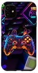 Coque pour iPhone 11 Esthétique Gamer Summer Gaming Jeux Vidéo Garçons Adolescents Enfants