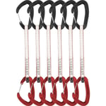 Set de 6 Dégaine Alpha Wire de 18 cm pour Escalade Traditionnelle - Légères, Fia