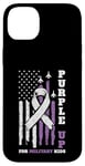 Coque pour iPhone 14 Plus Purple Up For Military Kids Drapeau américain US