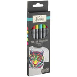 Nassau Fine Art Textilpennor Twin-tip 6-set