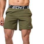 Short De Fitness Pour Homme,Vêtement De Musculation,Gym,Entraînement,Respirant,Séchage Rapide,Sportif,Jogging,Pantalon Court De Plage,Été