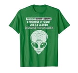 Alien Fancy Dress Idea For Adults & Lazy Alien Halloween T-Shirt