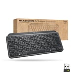 Logitech MX Keys Mini for Business - tastatur - QWERTY - Sveitsisk - grafitt