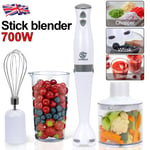 4-IN-1 Powerful Stick Blender Set Hand held Electric Food Whisk Food Processor