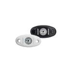 Rigid Marine PRO A-serie LED belysning Marine, LED, 400 lumen, IP68, Sort