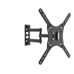 Ultra Slim Tilt Swivel TV Wall Bracket Mount - For 17-55 Inch 30kgs/66lbs