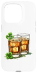 iPhone 15 Pro St. Patricks Day Paddys Design Fun to Beers Whiskey Party Case