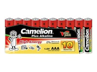 Camelion Plus Alkaline Lr03-Sp10 - Batteri 10 X Aaa - Alkaliskt - 1250 Mah