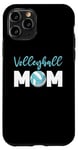 Coque pour iPhone 11 Pro Maman de volley-ball pour femme - Pour la fête des mères - Pour les amateurs de sport