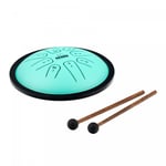 NINO982 NINO Steel Tongue Drum  Small 7''  Mint Green