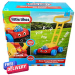 Little Tikes Child Play Bubble Machine Lawnmower Mower