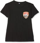 Trinidad et Tobago-Trinidad et Tobago femme logo T-Shirt Football, Noir, FR : XL (Taille Fabricant : XL)