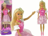 Leantoys Anlily Princess Pink Queen Docka