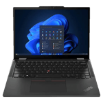 Lenovo ThinkPad X13 2-in-1 G5 Intel® Core Ultra 7 155U-processor E-cores op til 3,80 GHz P-cores op til 4,80 GHz, Windows 11 Pro 64, 1 TB SSD -ydeevne TLC Opal