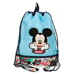 Disney Mickey Be Cool Sac à Lunch Bleu 27x34 cms Polyester