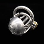 Luckly77 Medical Stainless Steel Chastity Lock For Men To Prevent Masturbation And Extramarital Love Toys Privacy Convenience (Size : 40mm)