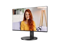 AOC 24B3CA2 - 24 Inch FHD monitor, IPS, 100Hz, 1ms, USB-C Connectivity, Ultra Narrow Boarder, FlickerFree, Height Adjust, Speakers (1920 x 1080 250 cd/m HDMI 1.4 / DP 1.4/ USB-C)