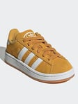 adidas Originals Kids Unisex Campus 00s Elastic Trainers - Yellow, Yellow, Size 2 Older