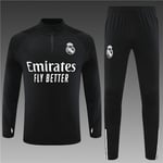 23-24 Ny Säsong Real Madrid Vuxen/Barn Tröja Långärmad Outfit-Xin 14#