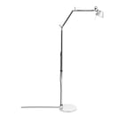 Artemide - Tolomeo Micro LED Golvlampa, Aluminium - Silver - Silver - Läslampor