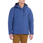 Marmot Homme Ramble Component Jacket, Veste imperméable chaud, Veste de pluie légère à capuche 3 en 1, Imperméable coupe-vent et respirant, Twilight Blue, S