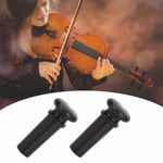 (Type A)2x High Quality Jujube Wood Violin Tail Endpin Musical Instrument