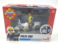 Fireman Sam Simba Police Bike Playset Age 3+ YJN001 NG