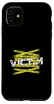 Coque pour iPhone 11 Dîner Murder Myster Murder Mystery Victime