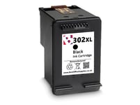 302XL Black Ink Cartridge Refilled For HP Officejet 3830 Printers