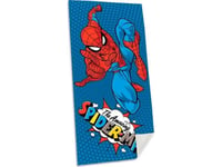 Strandhandduk 70X140cm 100% Bomull Spiderman Spm-D37a Barn Euroswan