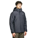 Berghaus Mens Maitland 3-in-1 Jacket with a Warm Microfleece Midlayer and Hood - Grey - Size X-Large