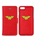 ERT GROUP Case Magnetic Wallet + Case for IPHONE 6/7 / 8 Wonder Woman 010
