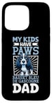 Coque pour iPhone 15 Pro Max Basset bleu de Gascogne Papa