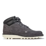 Kickers Mens Kick Rover Leather Boots in Grey - Size UK 6.5