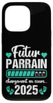 Coque pour iPhone 13 Pro Futur Parrain 2025 Humour Annonce Naissance Grossesse Cadeau