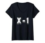 Womens X minus 1 V-Neck T-Shirt