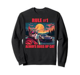 Rule #1 Always Boss Up Cat – Cool Cat with Sunglasses Sweatshirt