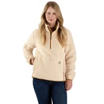 Carhartt Loose fit fleece pullover, Dame, Oat milk, XS