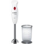 Mixeur plongeant CleverMixx - BOSCH - 400W - Pied détachable inox - 1 vitesse - Bol mixeur - Blanc