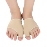 Tåavskiljare tåriktare för hallux valgus 1 par Beige