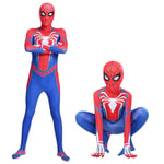 Spiderman Advanced Suit Cosplay Kostym Party Jumpsuit Passform 100CM 140CM