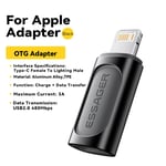 Essager-Adaptateur Usb Type-C Vers Pluies,Pd 20w,Charge Rapide,Otg,Éclairage Pour Iphone 15 14 11 Xr Pro Max,Convertisseur Ios - Type Ios Male Usbc Female