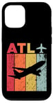 Coque pour iPhone 12/12 Pro ATL Aéroport Hartsfield Jackson d'Atlanta