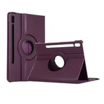 Housse pour Samsung Galaxy Tab S9 Ultra / Tab S10 Ultra 14,6 pouces rotative 360 degrés violette - Etui cover violet protection XEPTIO