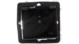 Ospel GPH-1RZP/m/33/d Prise de courant Noir IP44 16 A 71 mm 42 mm 71 mm