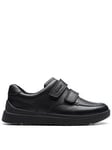 Clarks X Raheem Sterling Kid Goal Style School Shoe - Black, Black, Size 13.5 Younger