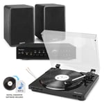 Home Hi-Fi System with Bookshelf Speakers, Amplifier & RP310 Vinyl Record Player