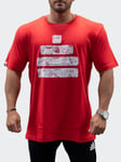 Tyngre T-Shirt Loose Fit Food Mens Red S, Träningskläder