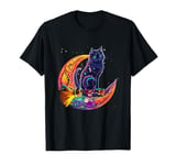 Sailor Meow Cute Moon Cat Space Magic Gothic Halloween T-Shirt